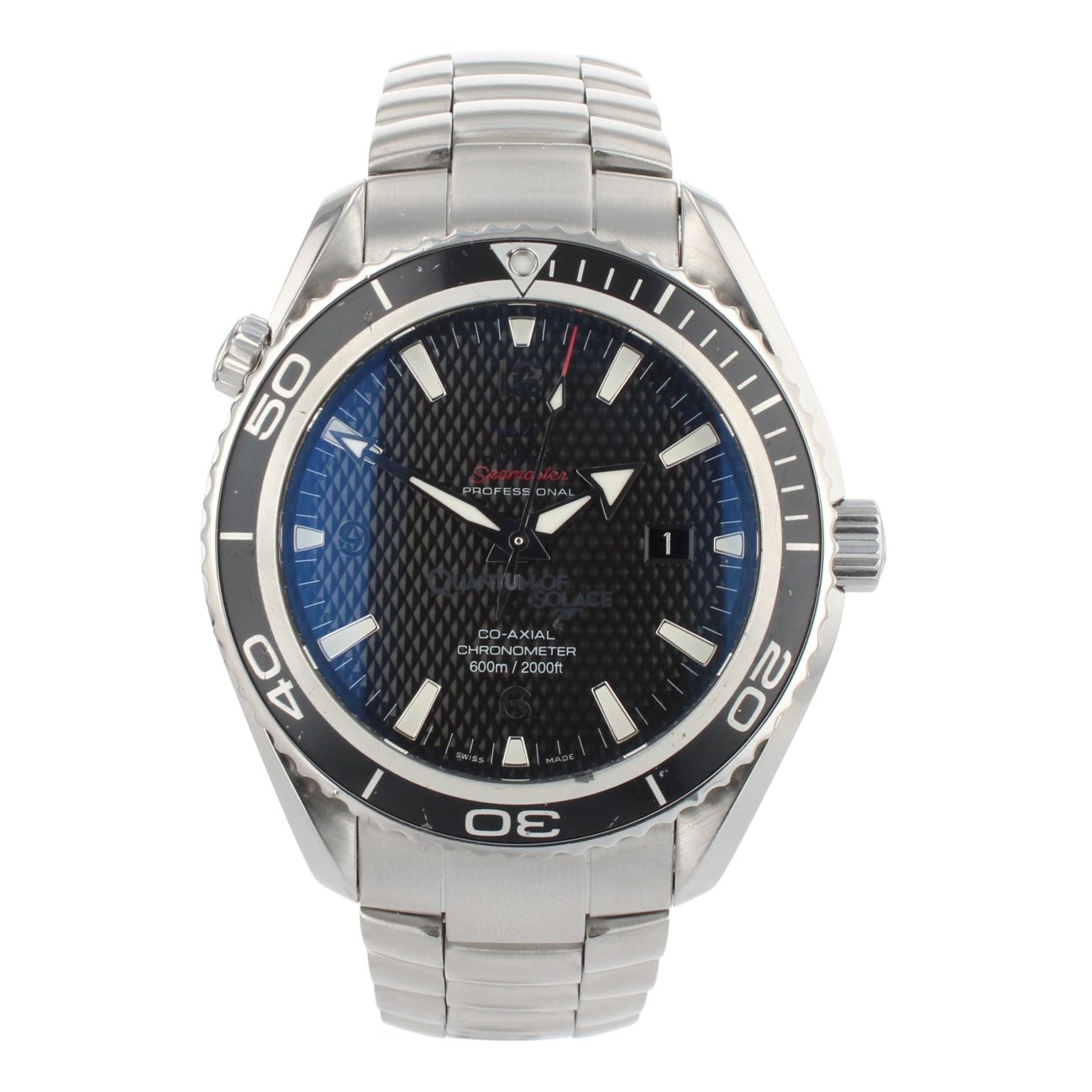 Omega Seamaster Planet Ocean 007 Pre Owned Watch Ref 22230462001001