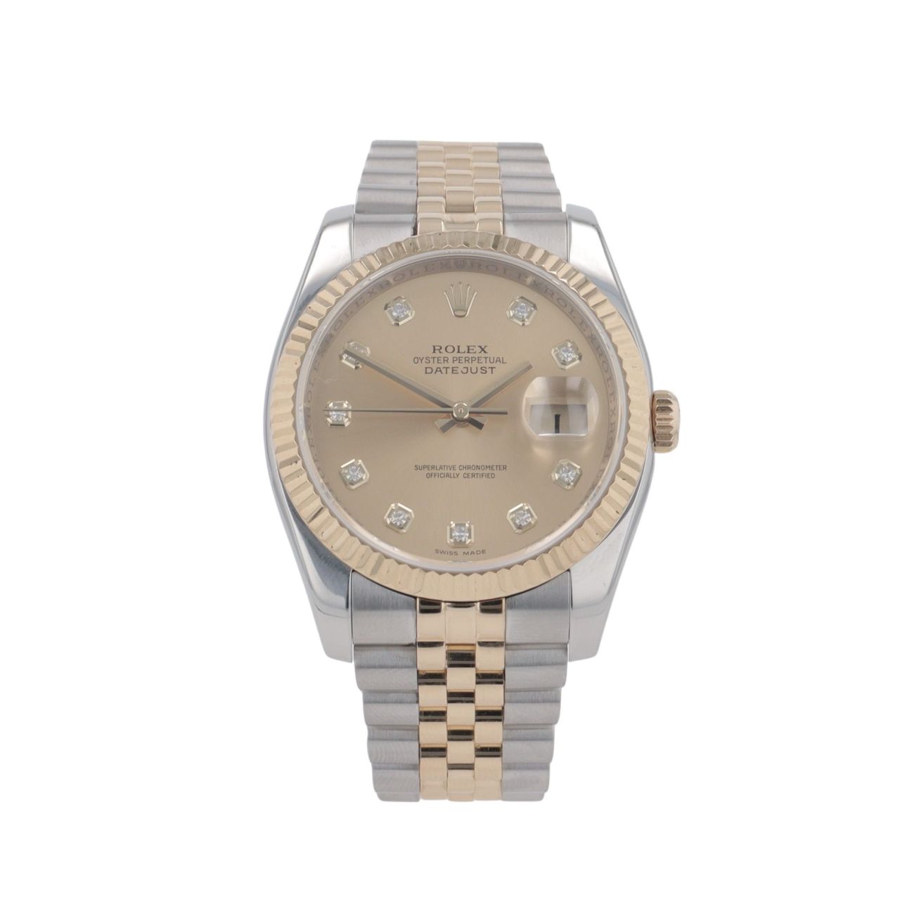 Rolex Datejust Pre Owned Watch Ref 116233