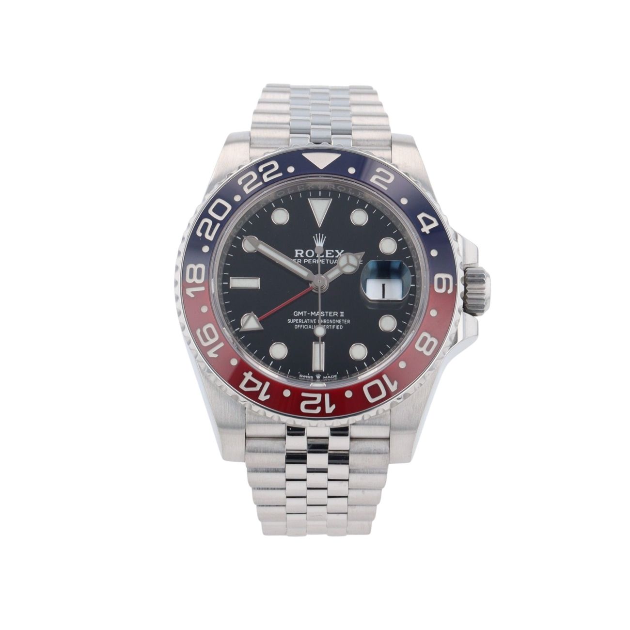 Rolex GMT-Master II Pre Owned Watch Ref 126710BLRO