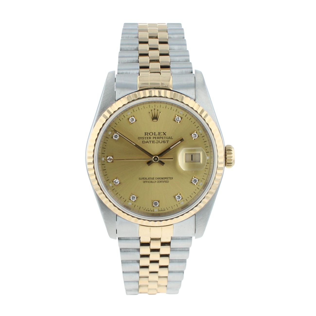 Rolex Datejust Pre Owned Watch Ref 16233