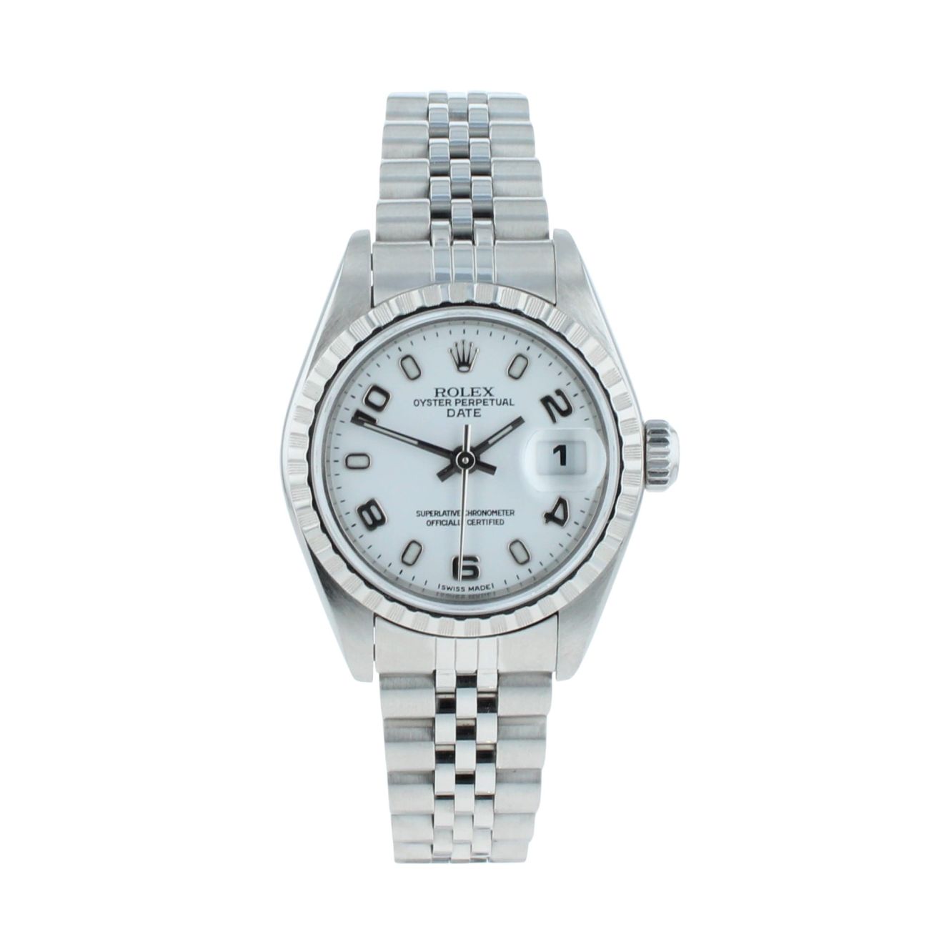 Rolex Oyster Perpetual Date Pre Owned Watch Ref 79240
