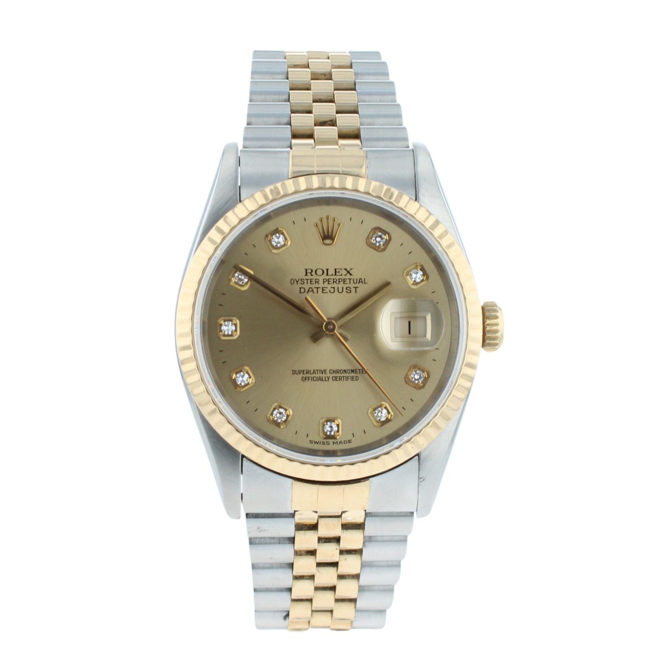 Rolex Datejust Pre Owned Watch Ref 16233