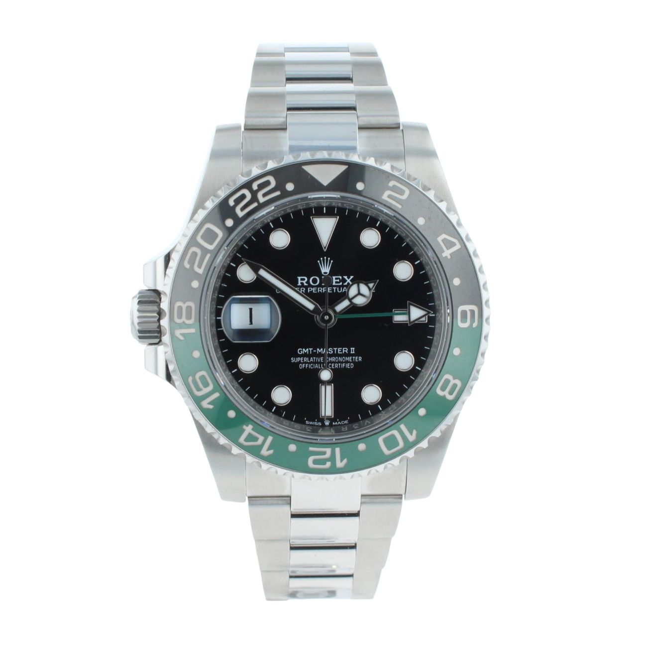 Rolex GMT Master II 'Sprite' Pre Owned Watch Ref 126720VTNR