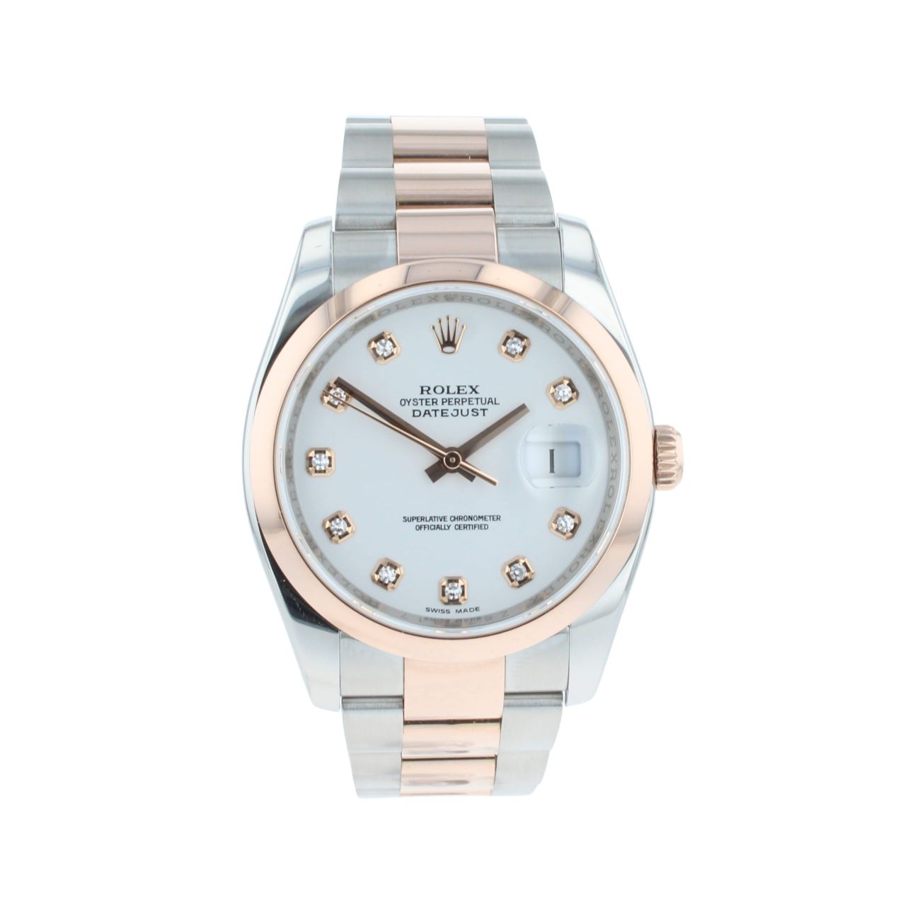Rolex Datejust Pre Owned Watch Ref 116201