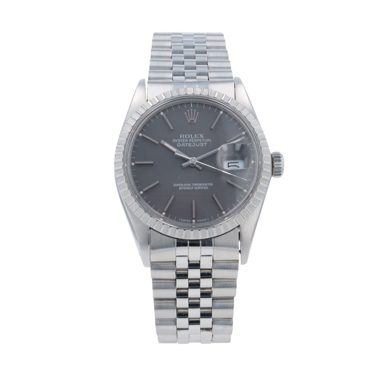 Rolex Datejust Pre Owned Watch Ref 16030