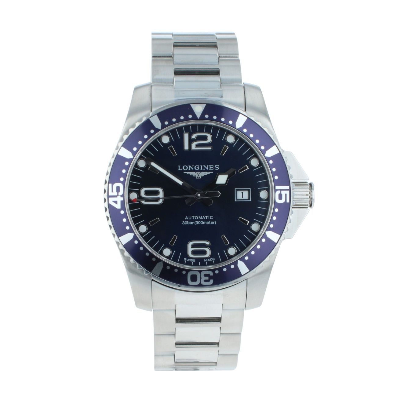 Longines Hydro Conquest Pre Owned Watch Ref L3.841.4