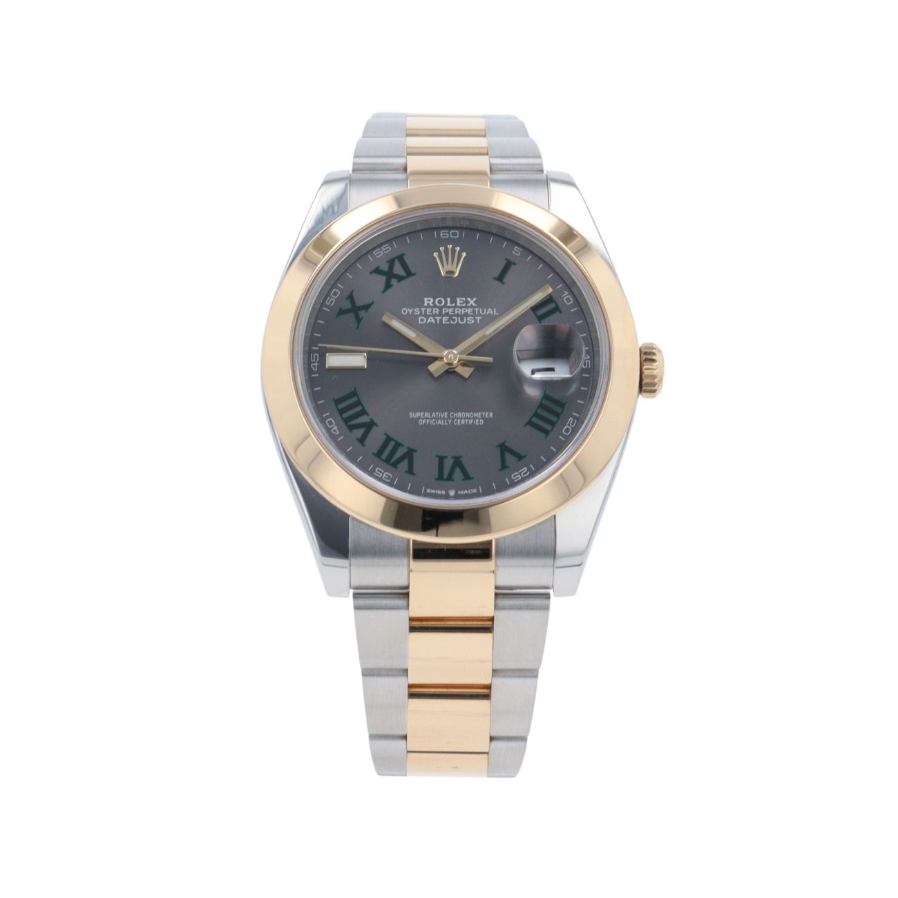 Rolex Datejust 'Wimbledon' Pre Owned Watch Ref 126303