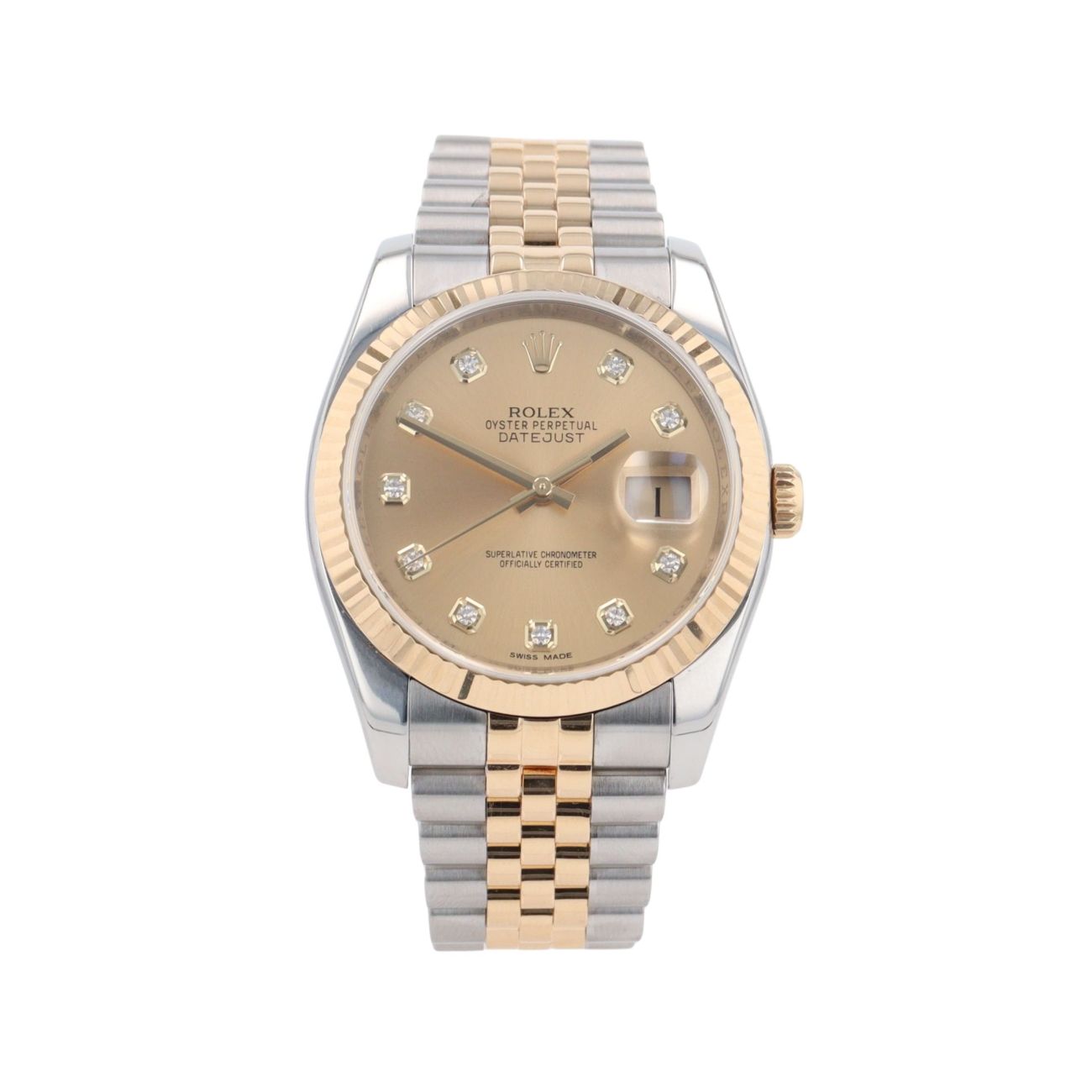 Rolex Datejust Pre Owned Watch Ref 116233