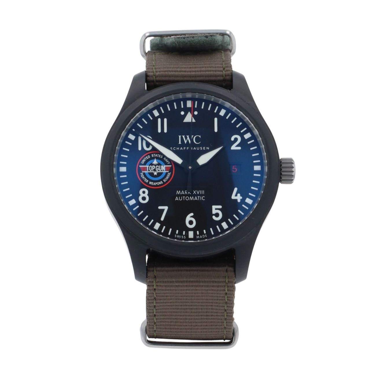 IWC Mark XVIII Pre Owned Watch Ref IW324712