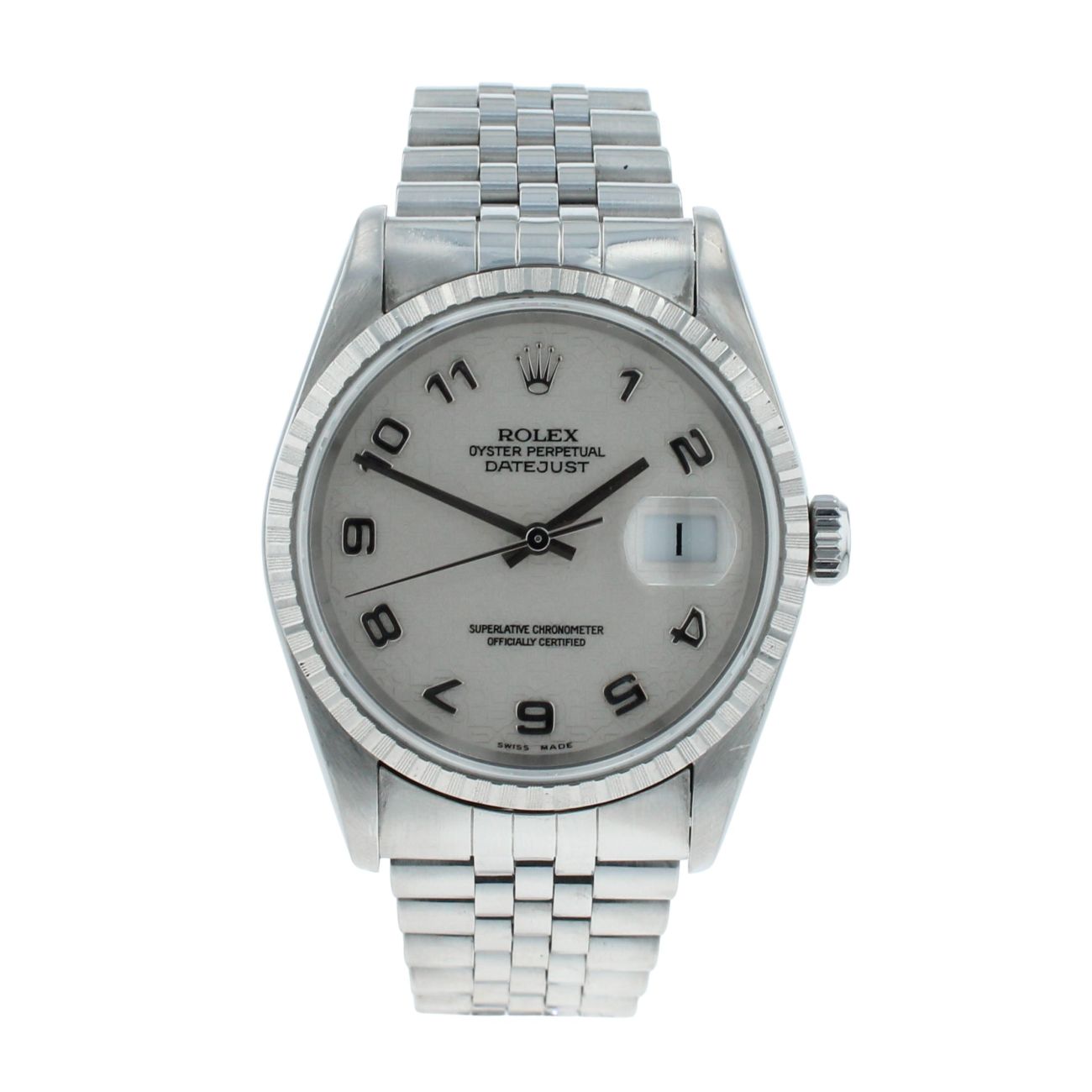 Rolex Datejust Pre Owned Watch Ref 16220