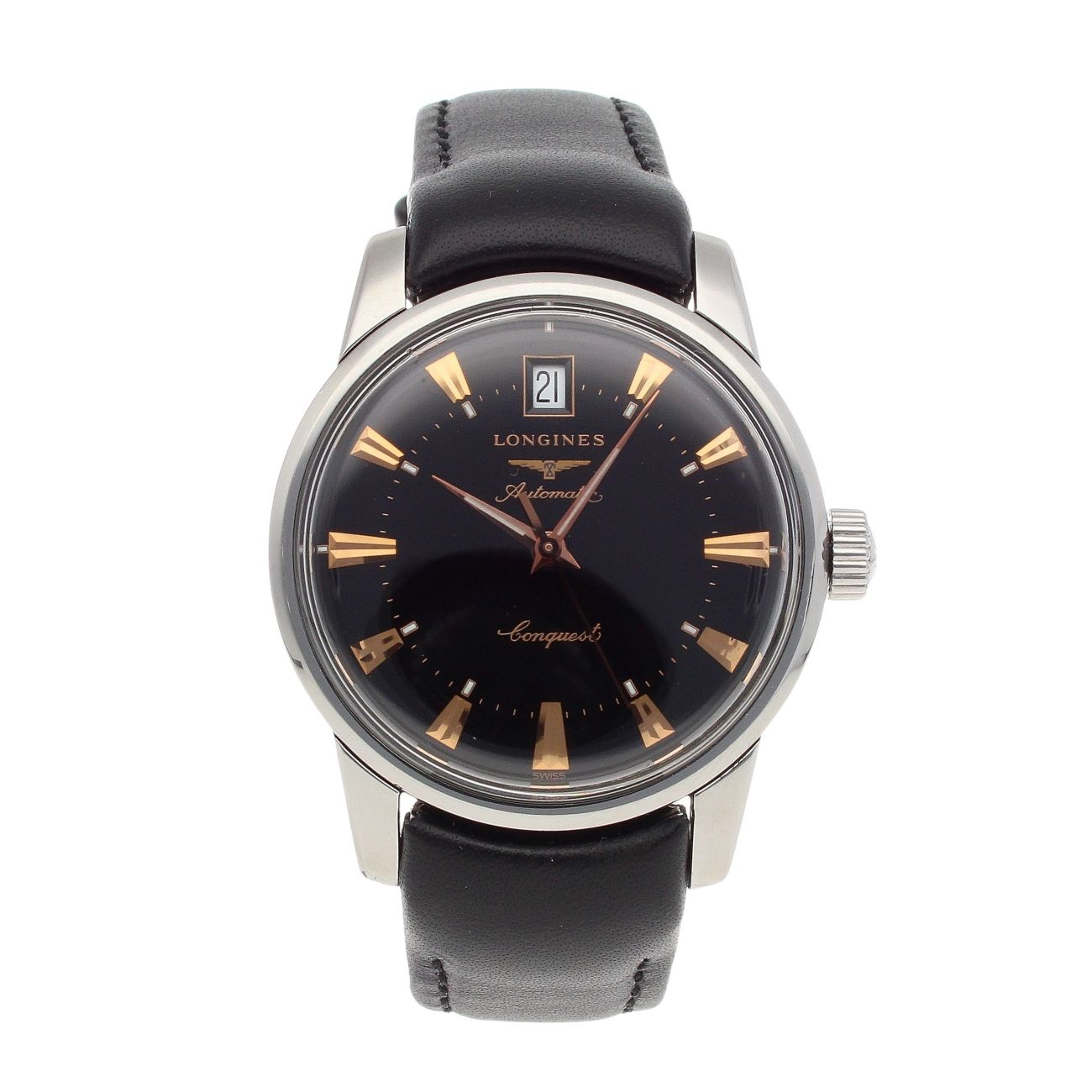 Longines Conquest Heritage Pre Owned Watch Ref L1.611.4