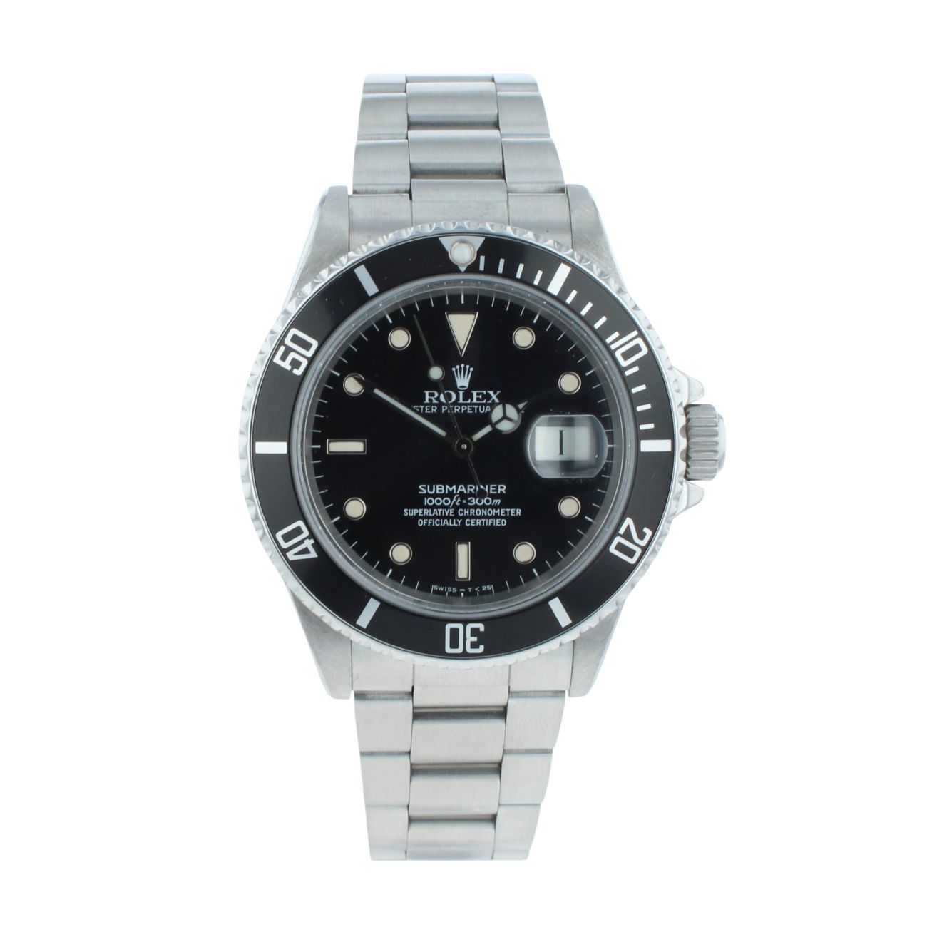 Rolex Submariner Pre Owned Watch Ref 16800