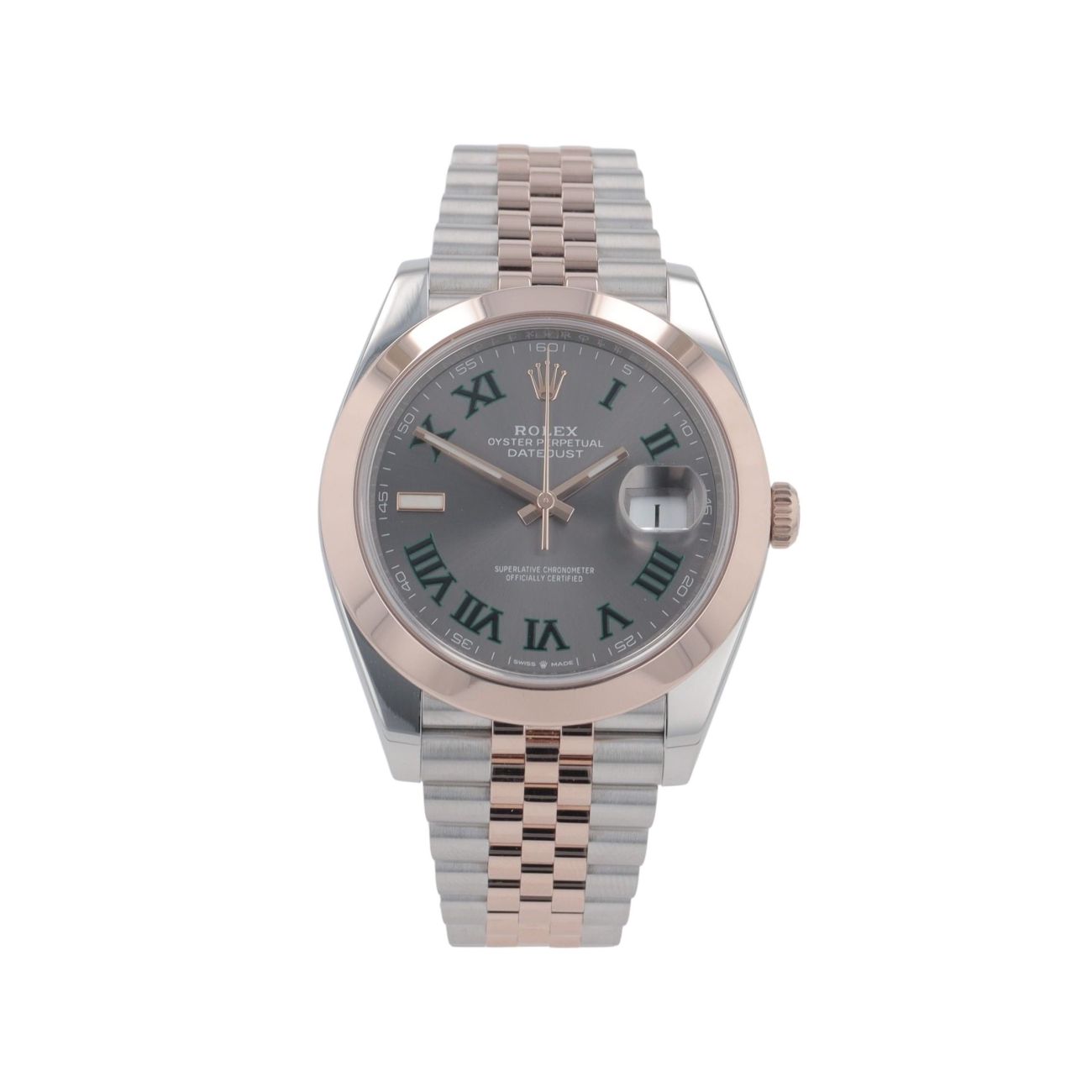 Rolex Datejust 'Wimbledon' Pre Owned Watch Ref 126301