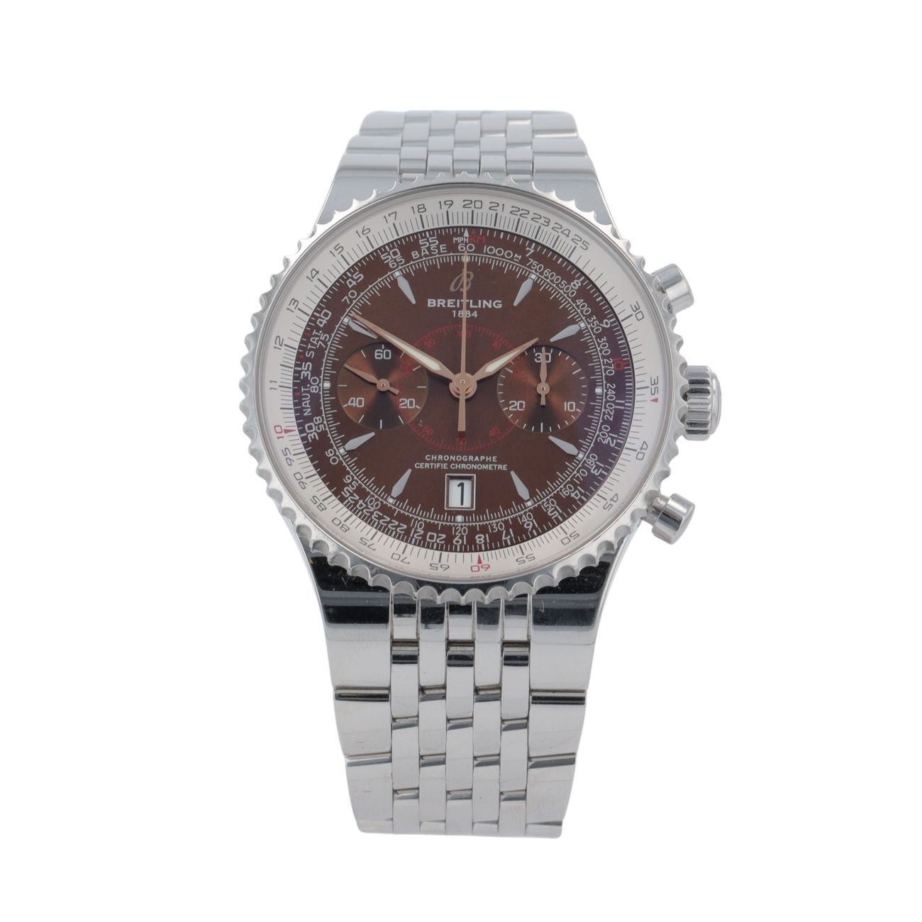 Breitling Montbrillant Pre Owned Watch Ref A23340