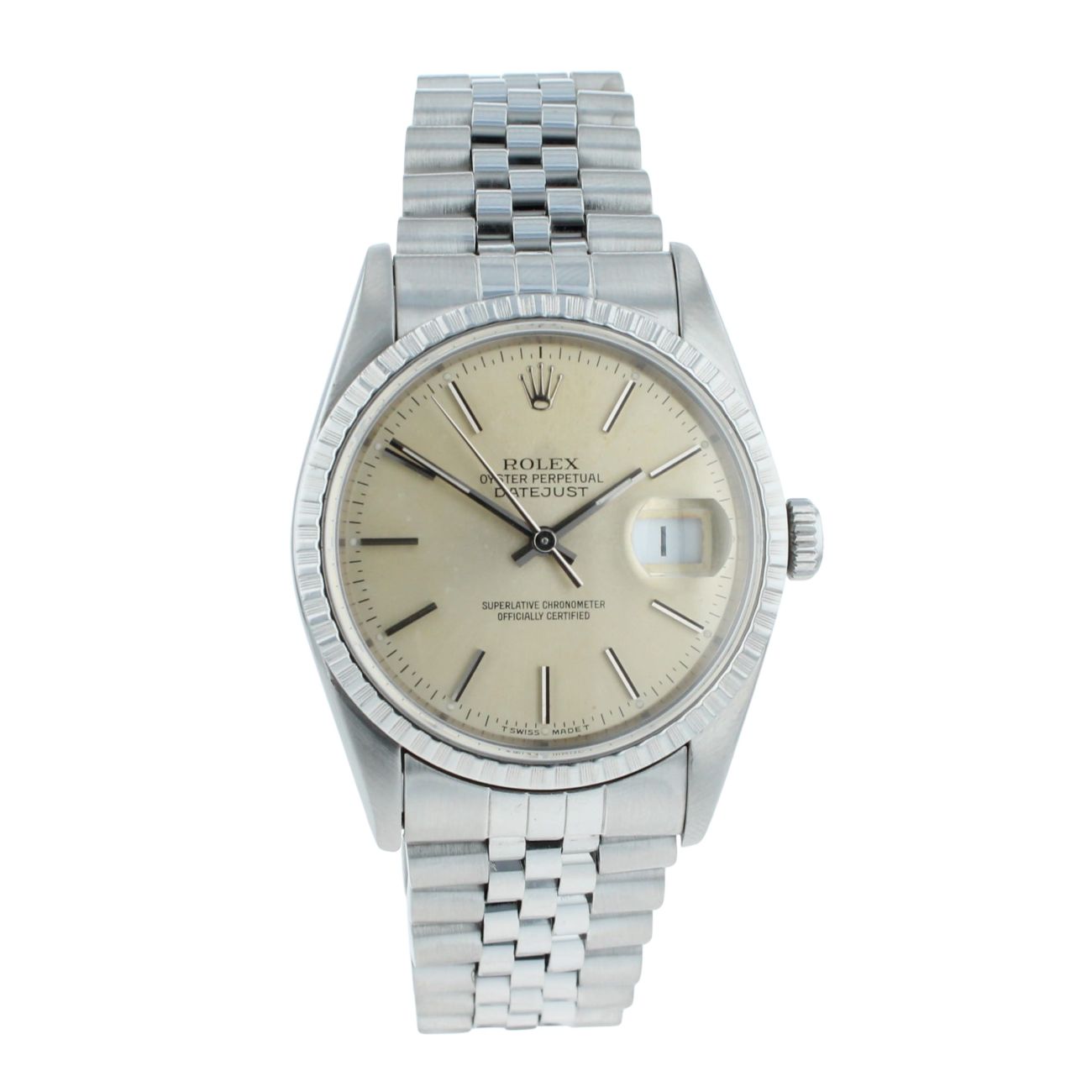 Rolex Datejust Pre Owned Watch Ref 16220