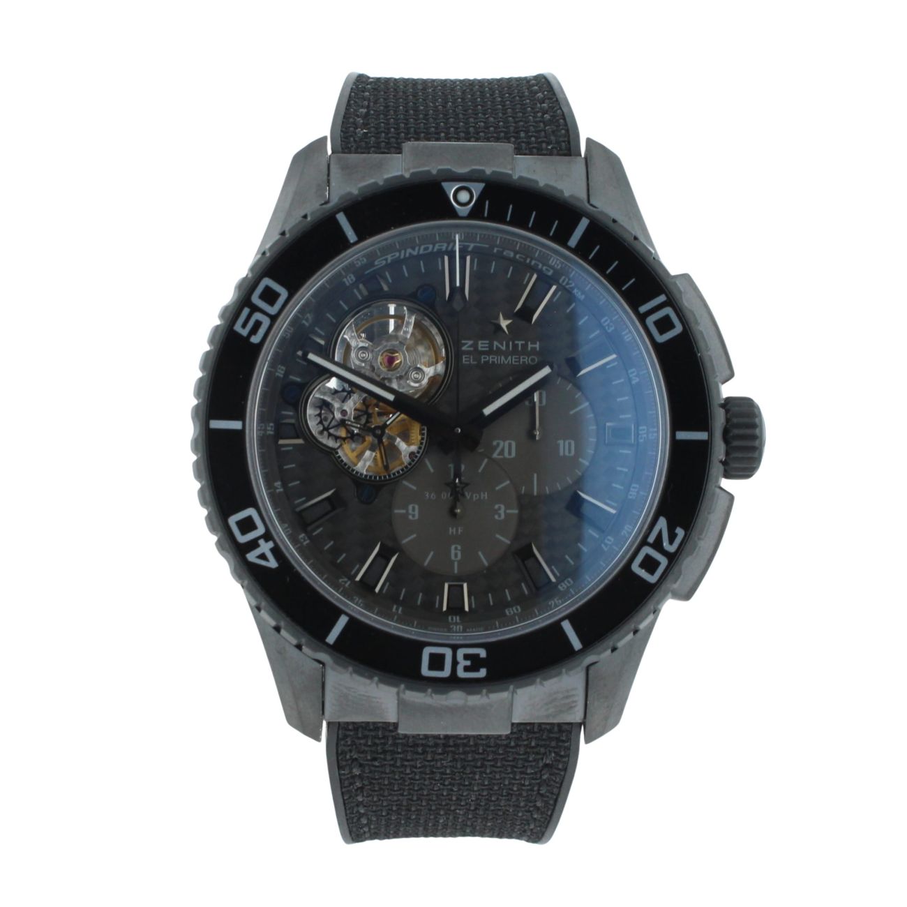 Zenith El Primero Stratos Pre Owned Watch Ref 75.2060.4061/21.R573
