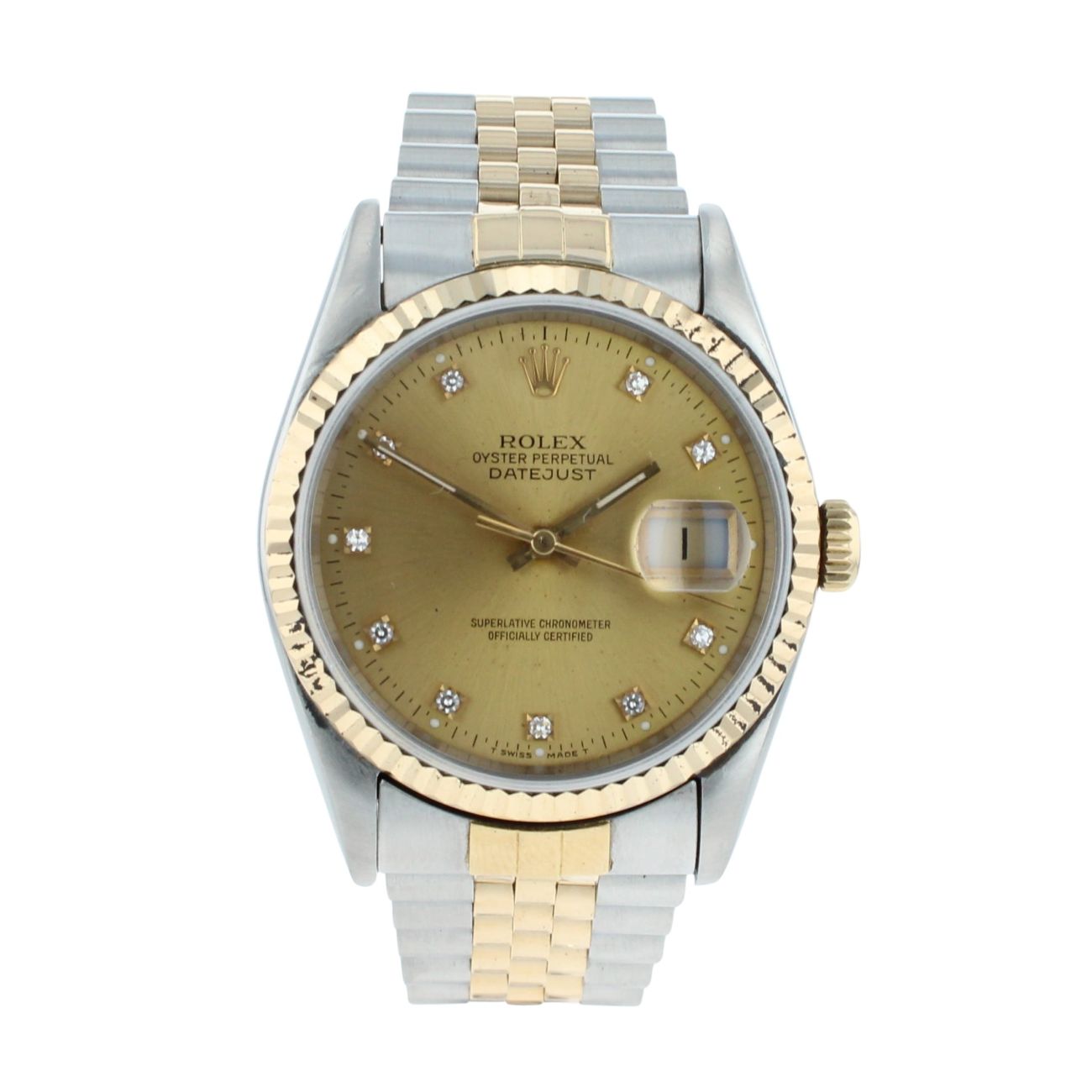Rolex Datejust Pre Owned Watch Ref 16233