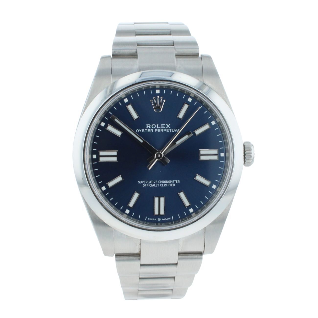 Rolex Oyster Perpetual Pre Owned Watch Ref 124300