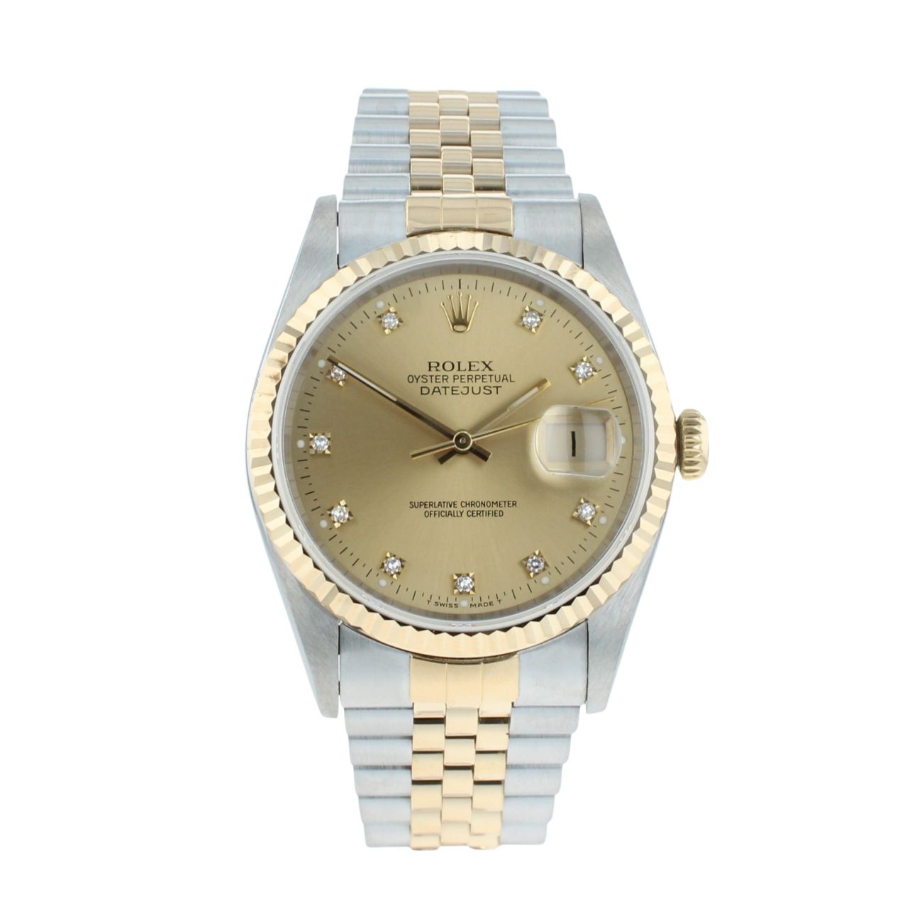 Rolex Datejust Pre Owned Watch Ref 16233