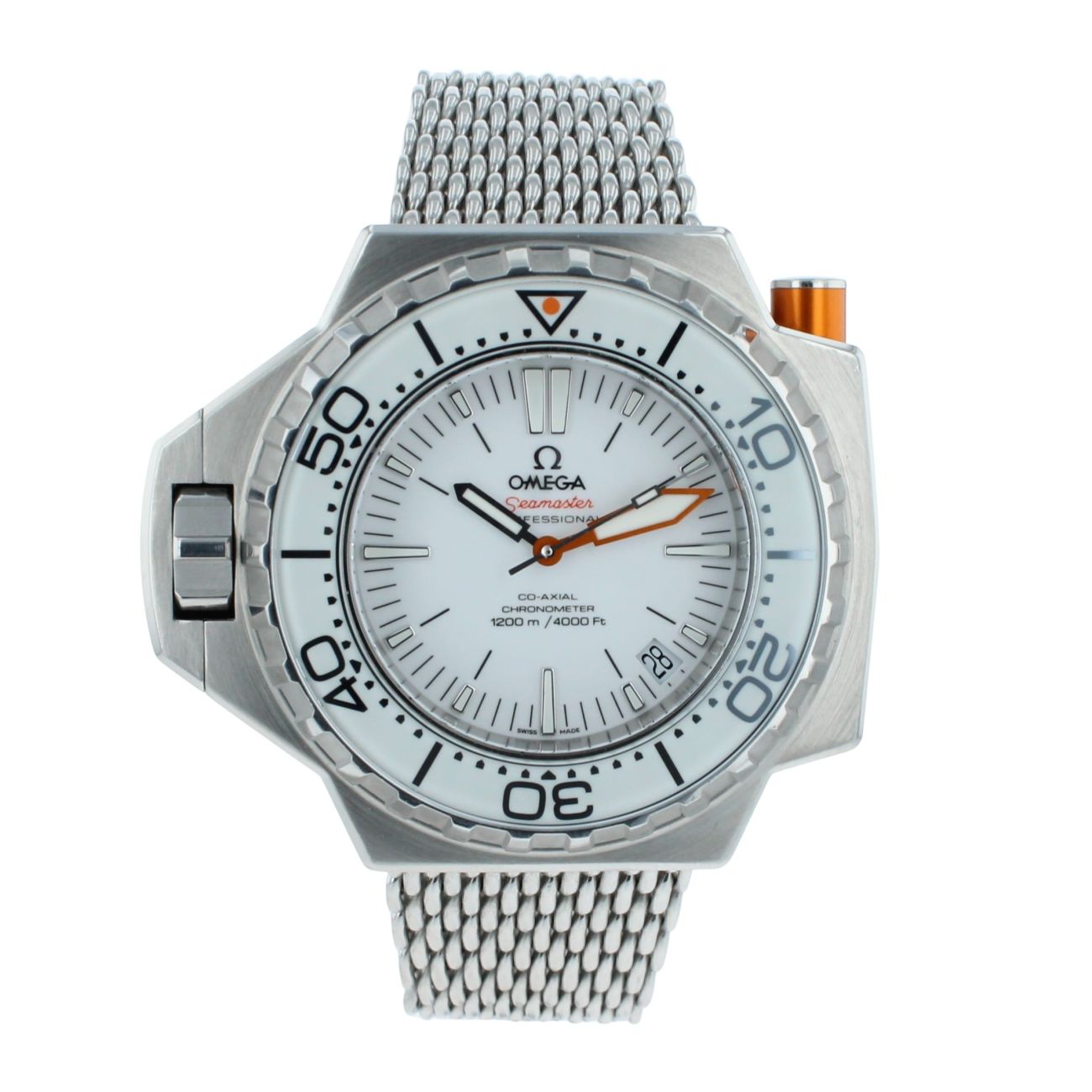 Omega Seamaster Ploprof Pre Owned Watch Ref 22430552104001