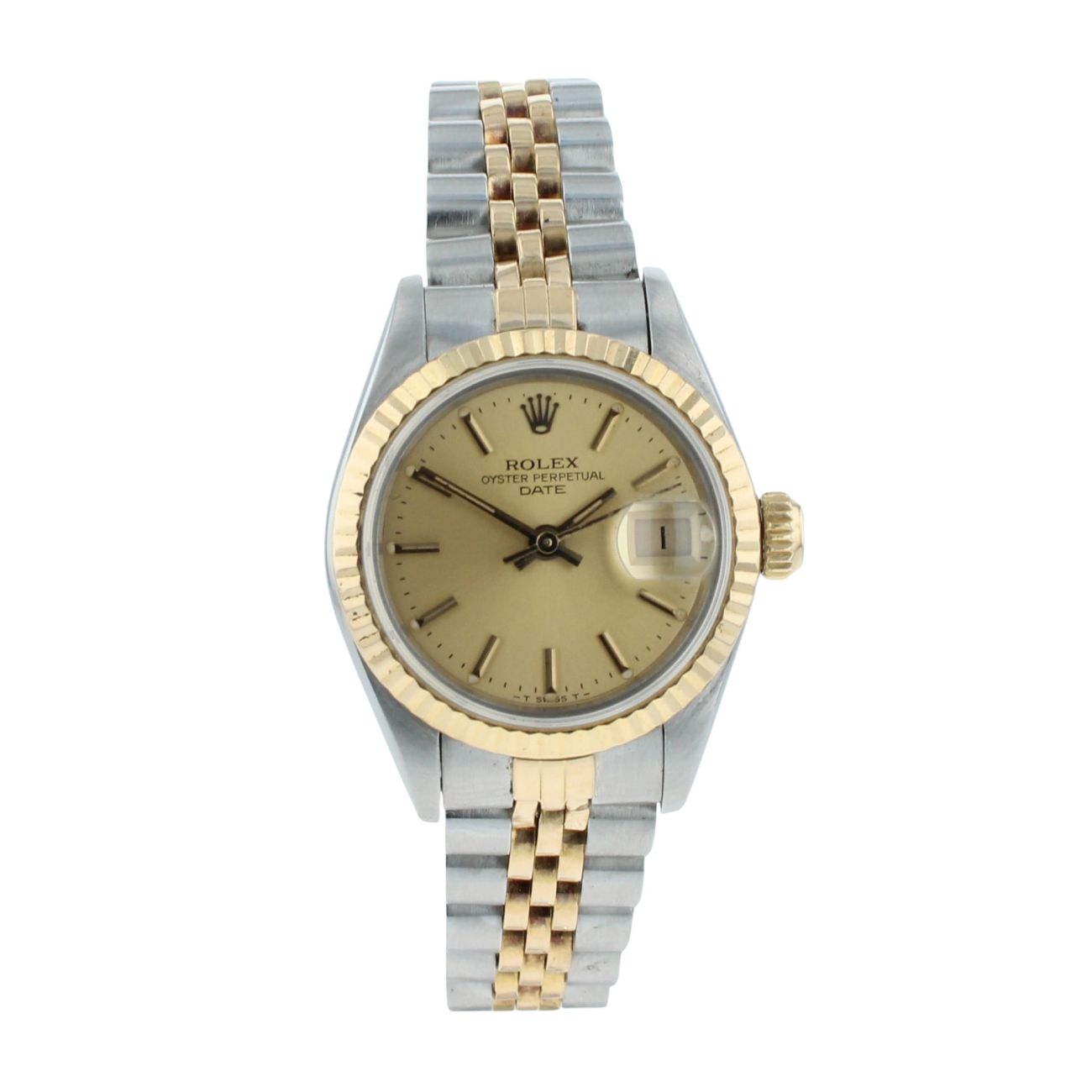 Rolex Custom Datejust Pre Owned Watch Ref 69173