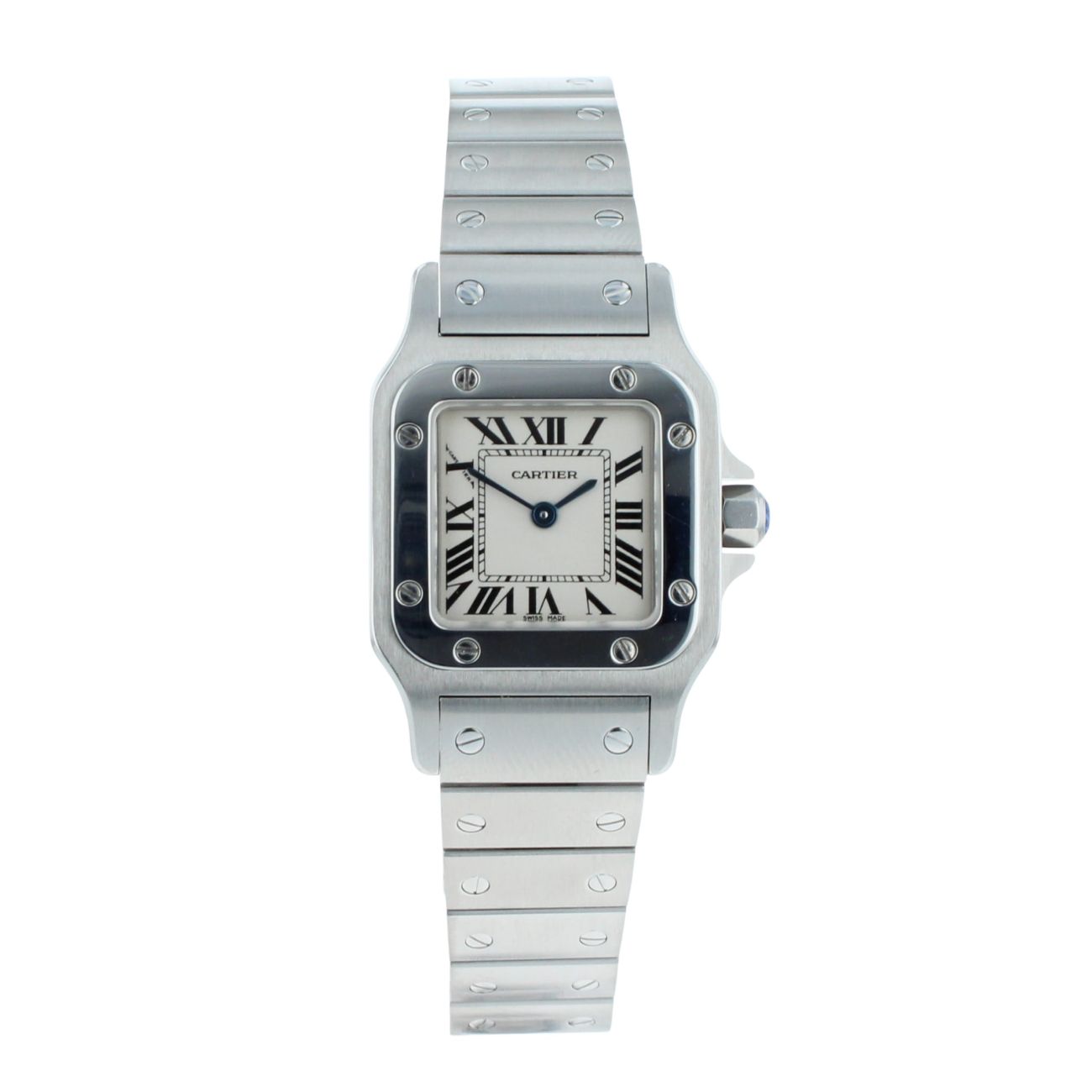 Cartier Santos Galbee Pre Owned Watch Ref 1565