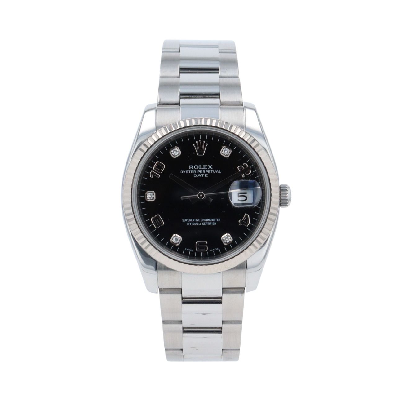 Rolex Oyster Perpetual Pre Owned Watch Ref 115234
