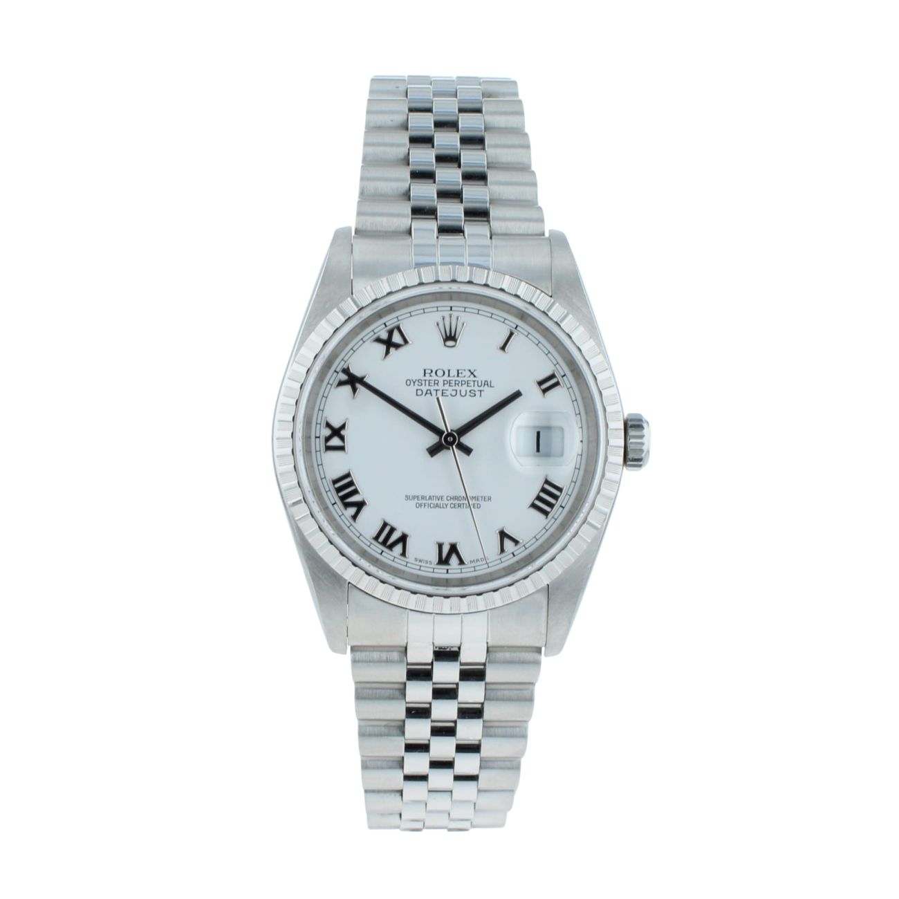 Rolex Datejust Pre Owned Watch Ref 16220