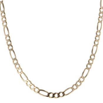 9ct Yellow Gold Figaro Chain 20"