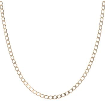 9ct Yellow Gold Curb Chain 24"