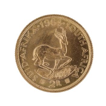 1964 South Africa Two Rand Coin