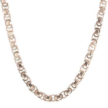 9ct Yellow Gold Byzantine Chain 24"