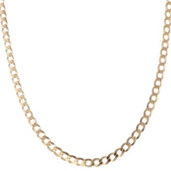 9ct Yellow Gold Curb Chain 20"