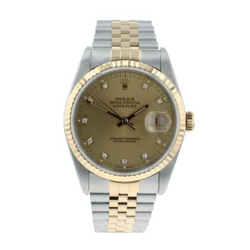 Rolex Datejust Pre Owned Watch Ref 16233