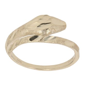 9ct Yellow Gold Snake Fancy Ring