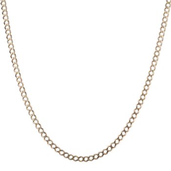 9ct Yellow Gold Curb Chain 24"