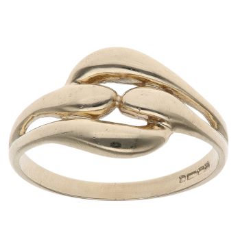 9ct Yellow Gold Fancy Knot Ring