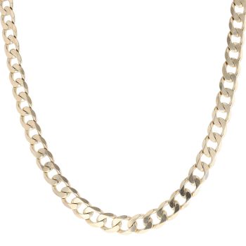 9ct Yellow Gold Curb Chain 30"