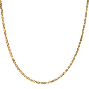 18ct Yellow Gold Fancy Chain 24"