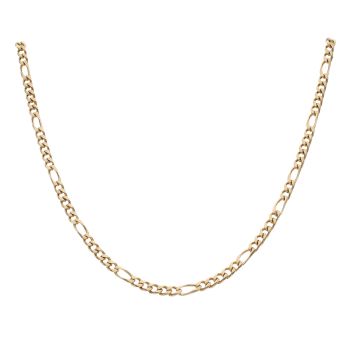 9ct Yellow Gold Figaro Chain 20"