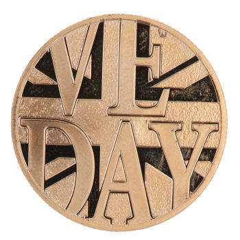 2020 The 75th Anniversary of VE Day Isle Of Man Full Sovereign Coin Boxed