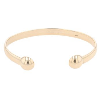 9ct Yellow Gold Torque Bangle