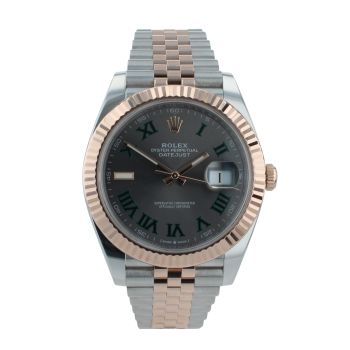 Rolex Datejust 'Wimbledon' Pre Owned Watch Ref 126331