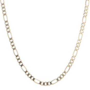 9ct Yellow Gold Figaro Chain 20"