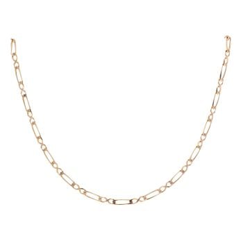 9ct Yellow Gold Figaro 18" Chain