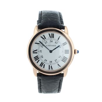Cartier Ronde Solo Pre Owned Watch Ref 3802 (W6701008)