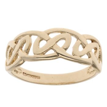 9ct Yellow Gold Celtic Knots Ring