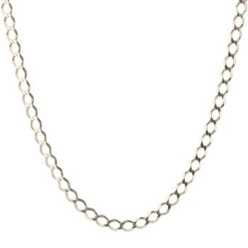 9ct Yellow Gold Curb Chain 22"
