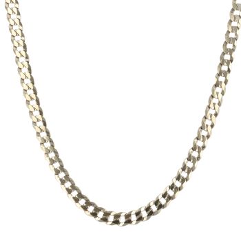 9ct Yellow Gold Curb Chain 20"