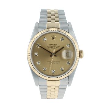 Rolex Datejust Pre Owned Watch Ref 16233